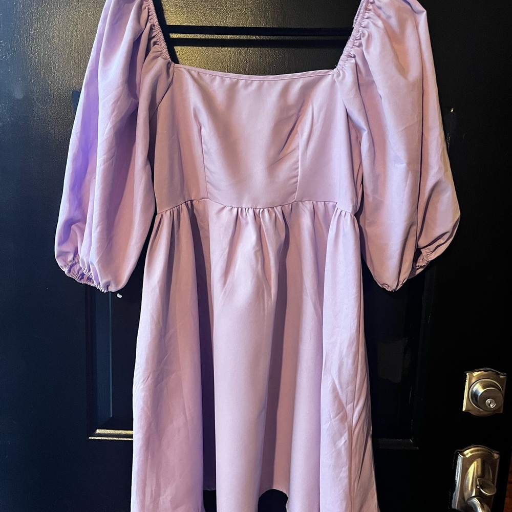 cute purple dress
